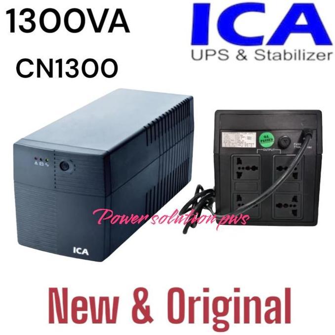 Ups Ica 1300Va + Stabilizer , Ica Ups Cn1300 Resmi Ica