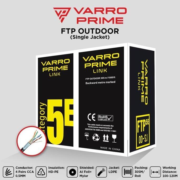 Varro prime FTP Cat 5E Outdoor Single Jacket