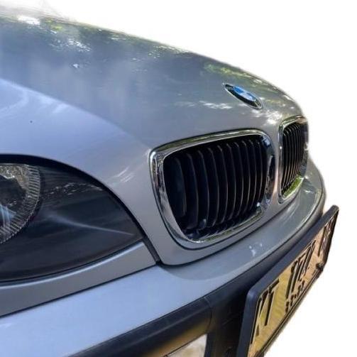 Grill BMW E46 Flift Black & Chrome (2002-2004)