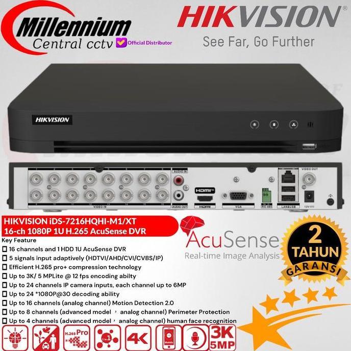 Terlaris Paket Kamera Cctv Hikvision 16 Channel 5Mp Lengkap
