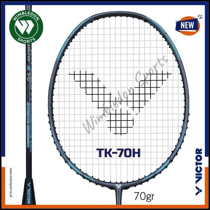 Raket Badminton Victor Thruster K 70 H / Raket Victor TK-70 H/ TK70H best seller