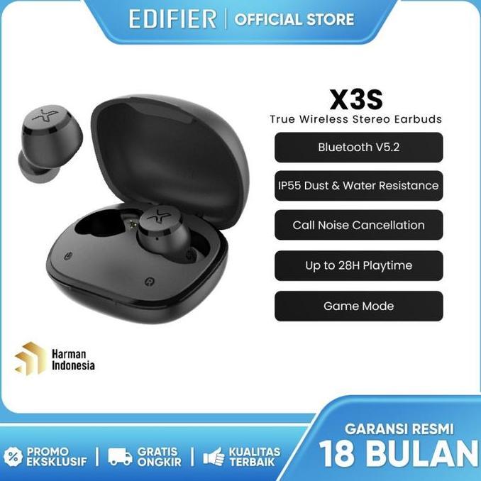 EDIFIER TWS X3s True Wireless Stereo Earbuds TWS
