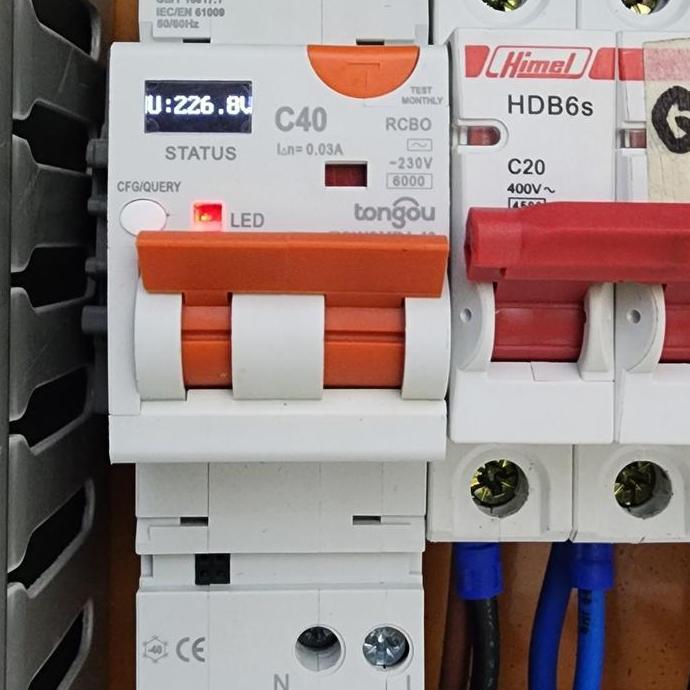 Promo RCBO WIFI RCBO LED , SMART RCBO, SMART ELCB MCB Diskon