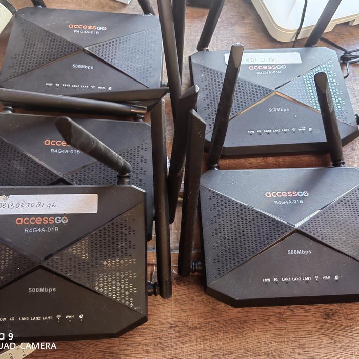 Modem Router Wifi Accessgo R4G4A-01B 4G All Operator Termurah Best Quality 100% Original