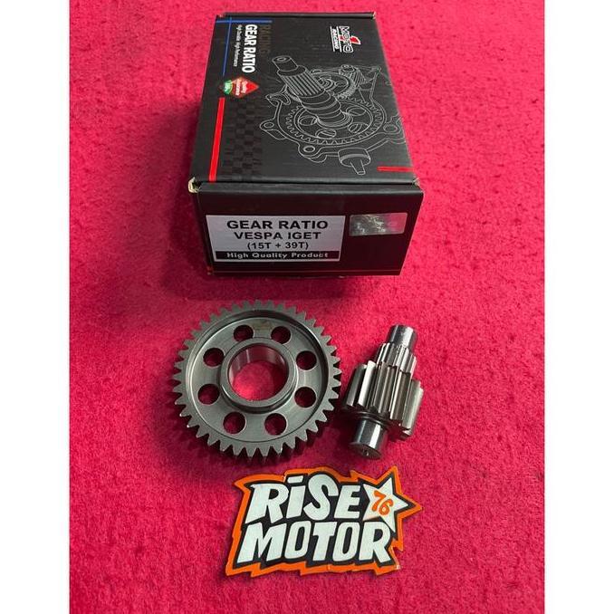 Gear Ratio Moto 1 Vespa Iget 15 39