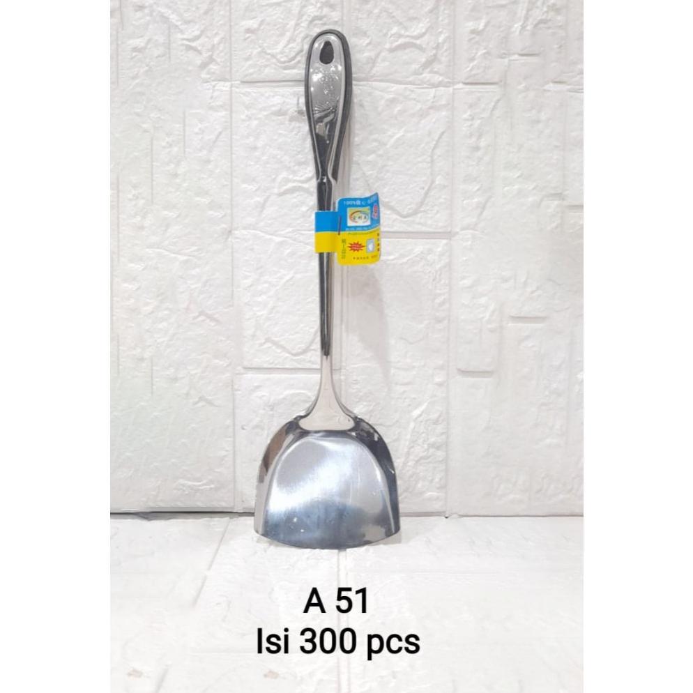 Bisa Cod Sotel Irus Stainless Terusan/Sutil Eros Panjang Sutil Sotel Nasi Goreng Plat Stainless Supe