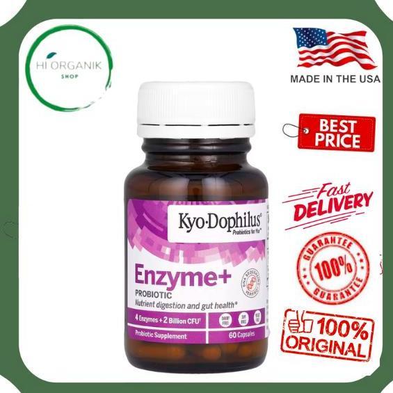 Kyolic Kyo Dophilus Enzyme + Probiotic 60 Capsules Original
