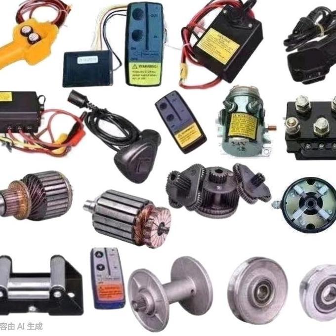 NARA Winch remote control silinoid saklar control box Dan suku cadang spare parts complete