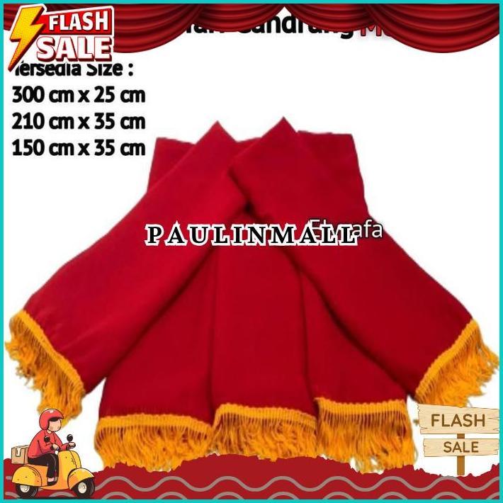 Selendang/sampur Tari Gandrung warna Merah SALE