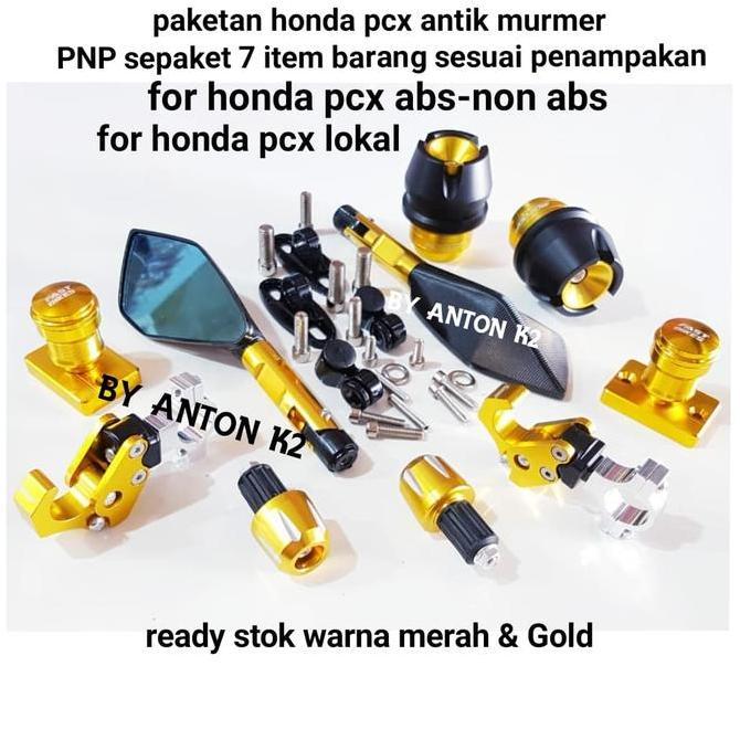 Variasi-Aksesoris Motor Pcx Abs-Pcx Non Abs-Pcx Lokal Paketan 7 Item