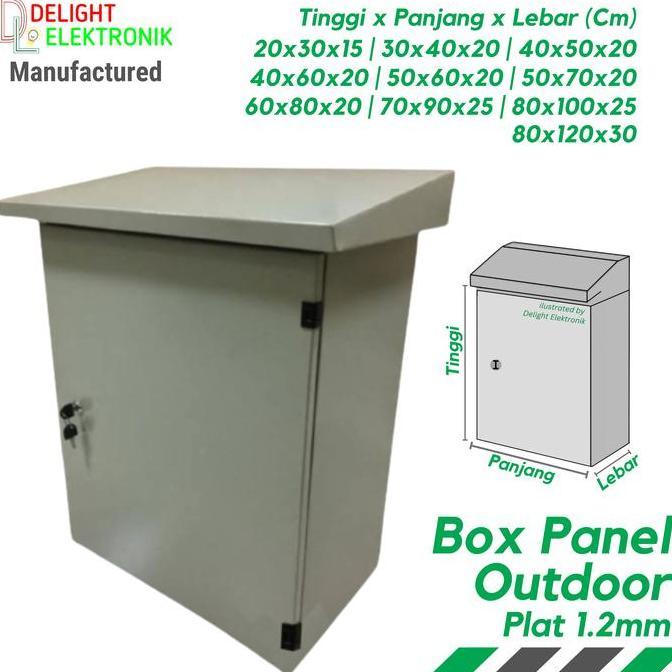 Promo Box Panel Outdoor 1,2mm Plat 20x30 30x40 40x50 40x60 50x60 50x70 60x80 70x90 80x100 80x120 Dis