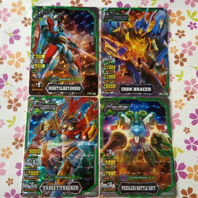 hero of robots full set silver power ngv5 TERBAIK