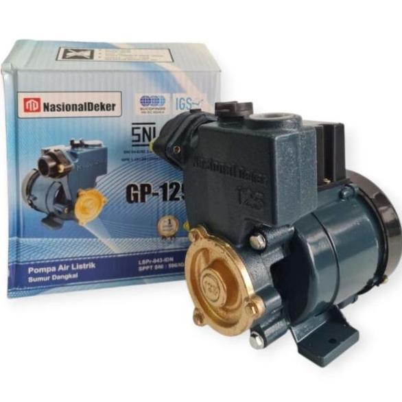 Pompa Air Nasional Deker / Pompa Air Sumur Dangkal Nasional Deker Gp-129 Ready
