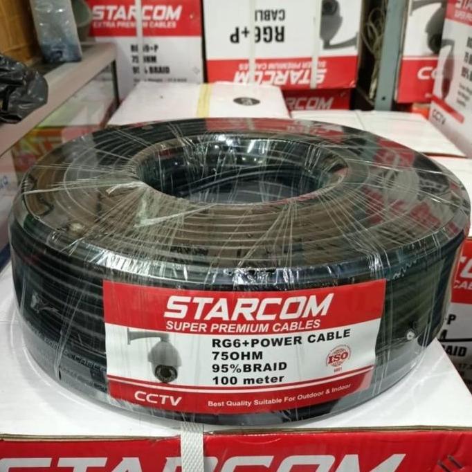 Kabel Rg6 + Power 100M / Kabel Cctv Rg 6