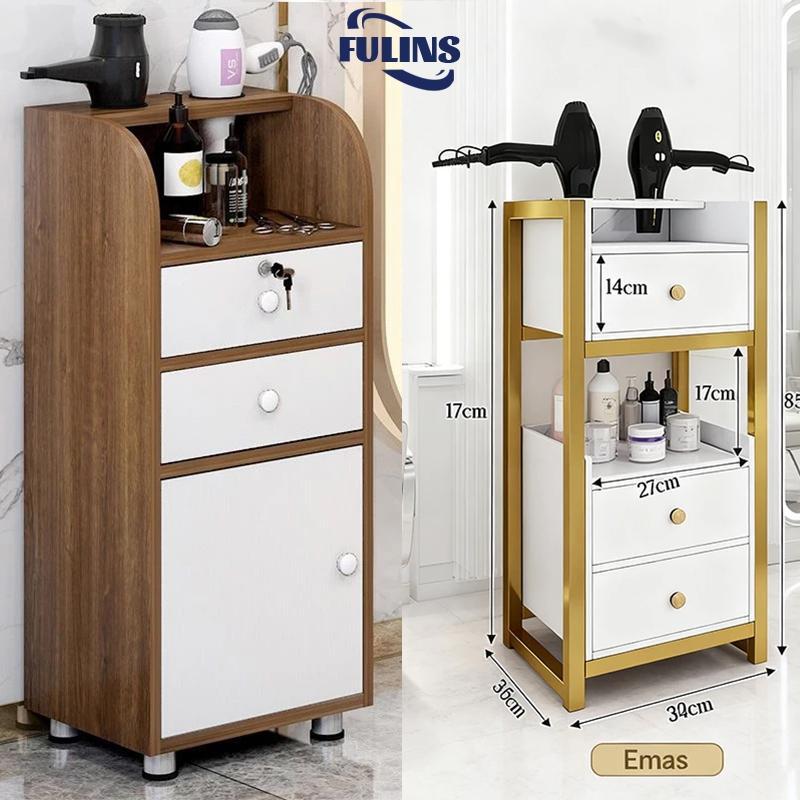 Meja Barbershop Dengan Lemari Dan Laci Rak Pangkas Rambut Kabinet Salon Rambut Widen | Meja Barbersh