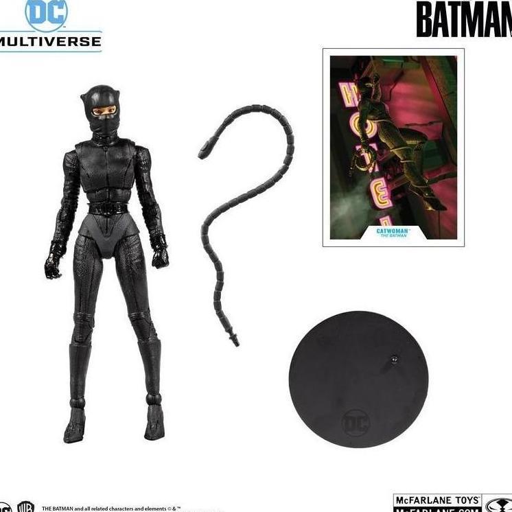 [BestSeller] PROMO  MCFARLANE TOYS DC MULTIVERSE CATWOMAN THE BATMAN MOVIE ACTION FIGURE TOY AND HOB