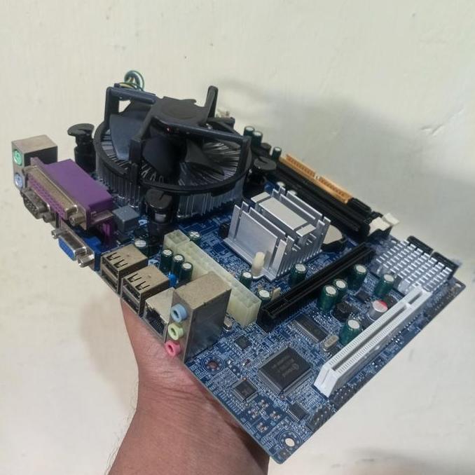 PAKET MOBO MAINBOARD G41 DDR3 + CORE 2 DUO + FAN