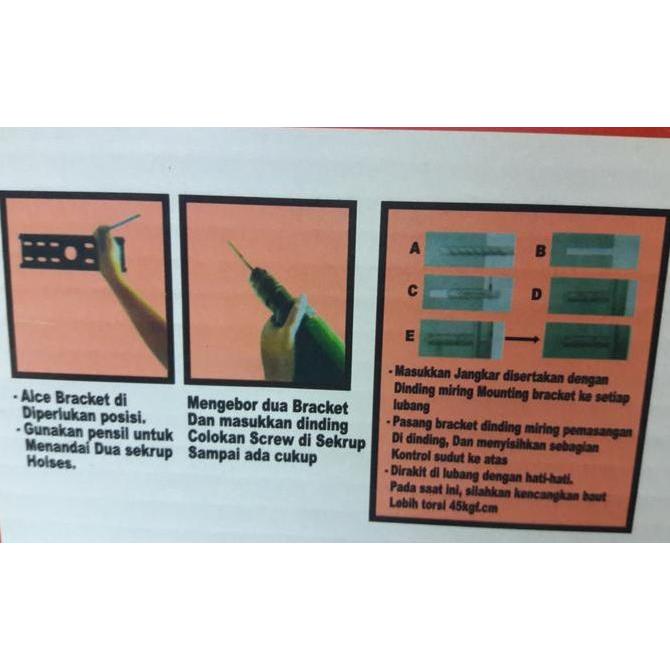 BRACKET TV /WALL BRACKET FLAT PANEL WALL SUPPORT 14" -32"