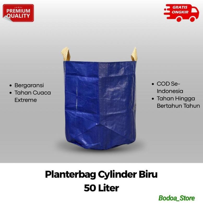 Promo Cod Planter Bag 50 Liter Biru Terlaris Dan Bergaransi 