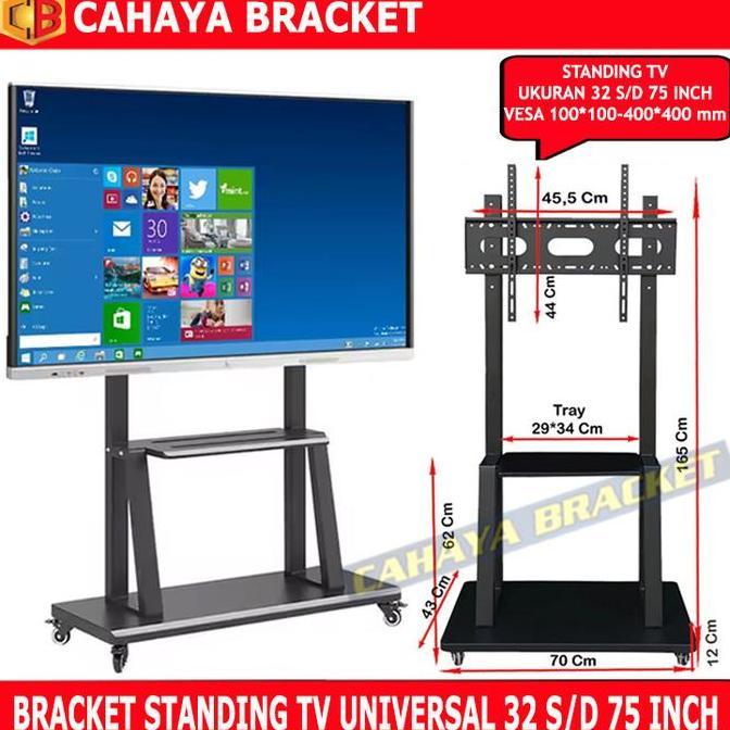 Bracket Standing Tv / Bracket Standing / Standing Bracket Tv 32 43 50 55 60 65 Inch