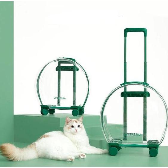 Tas Troli Kucing Premium Tas Dorong Pet Cargo non Ransel Carrier