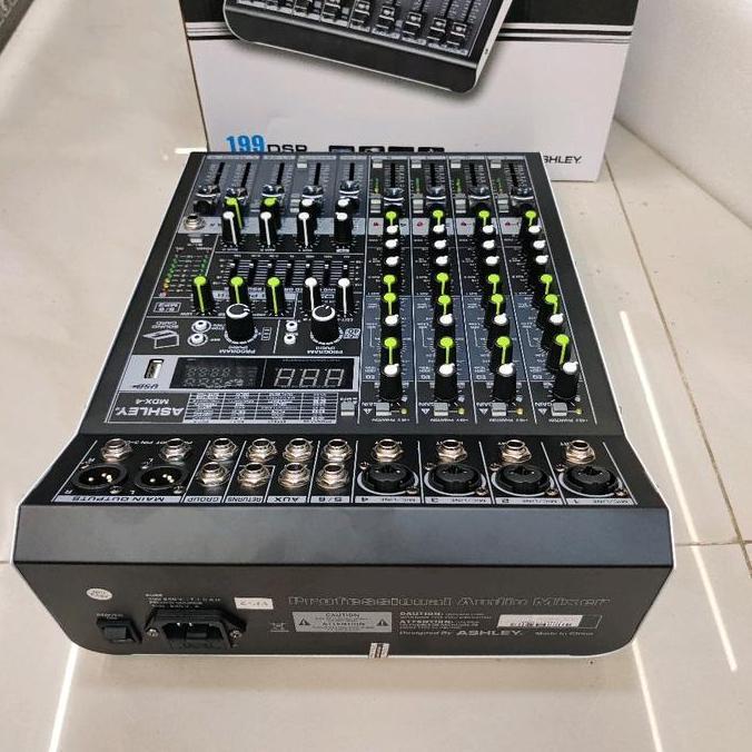 MIXER AUDIO ASHLEY MDX4 MDX 4 4channel 199dsp