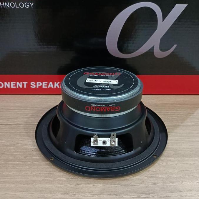 Sale Speaker Midbass Gramond 6.5Inch Alpha 6M