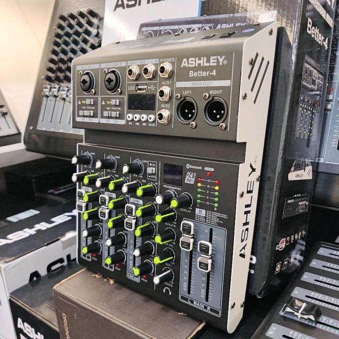 MIXER AUDIO ASHLEY BETTER4 BETTER 4 HPF PAD new