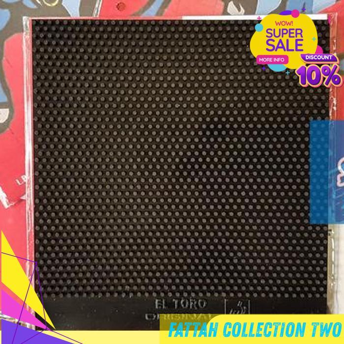 KARET PINGPONG TENIS MEJA BINTIK JAHANAM EL TORO BY FATTASH COLLECTION TWO