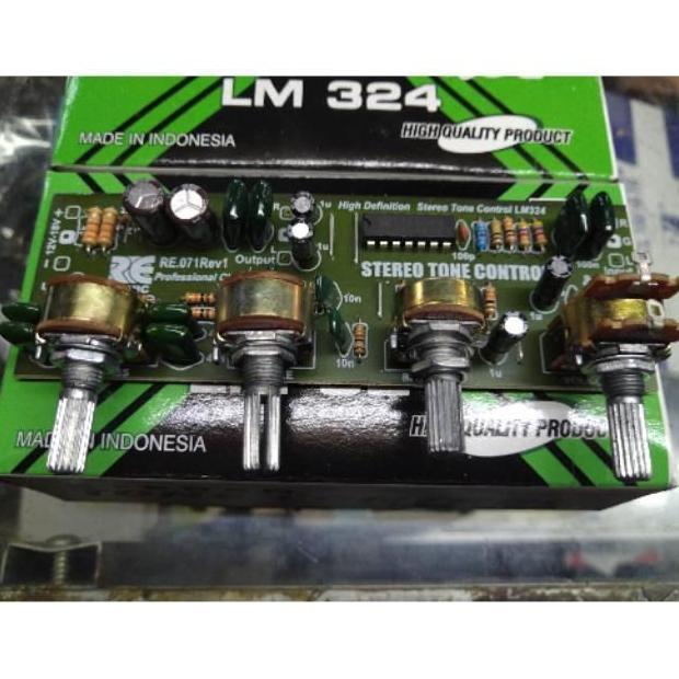 New- Tone control stereo ic lm324 ( 279 )