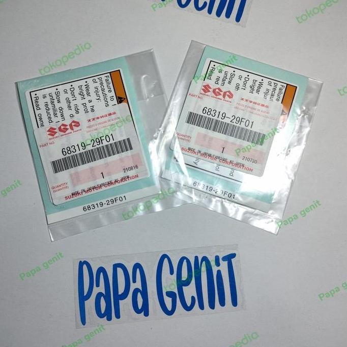 stiker sticker warning skywave hayate