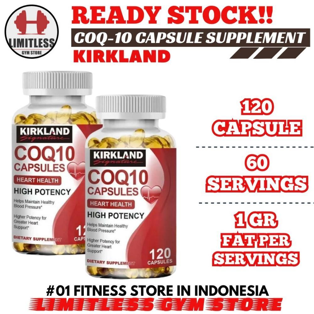 Usa Coq10 300Mg High Potency 120 Kapsul Suplemen Jantung Original