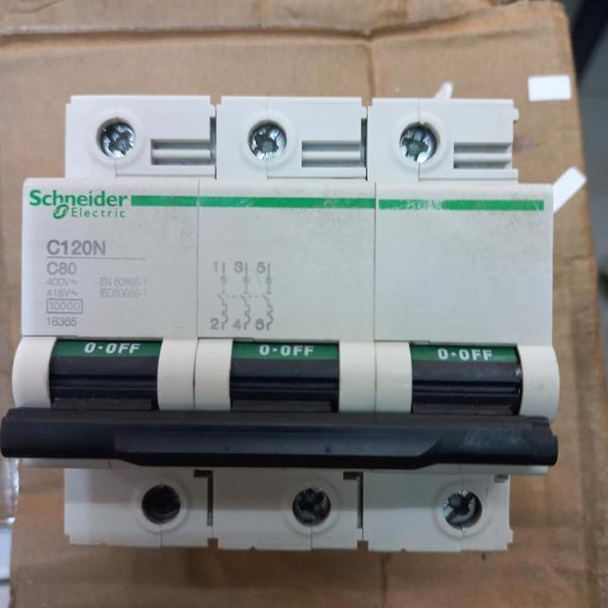 Promo MCB 3p c120n 80a schneider Diskon