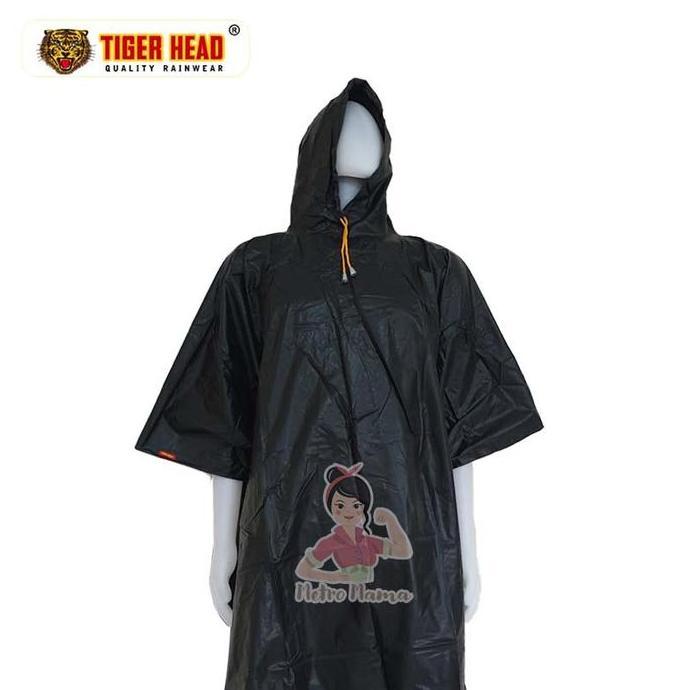 Jas Hujan Ponco Tiger Head 68205 Original Mantel Jaket Tebal Murah