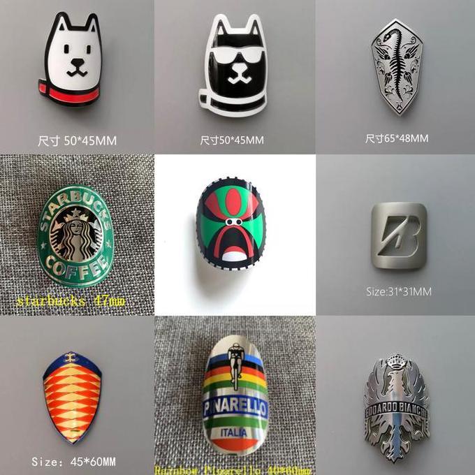 Emblem Lambang Depan Sepeda Bahan Aloy Untuk Federal Surly Kuwahara