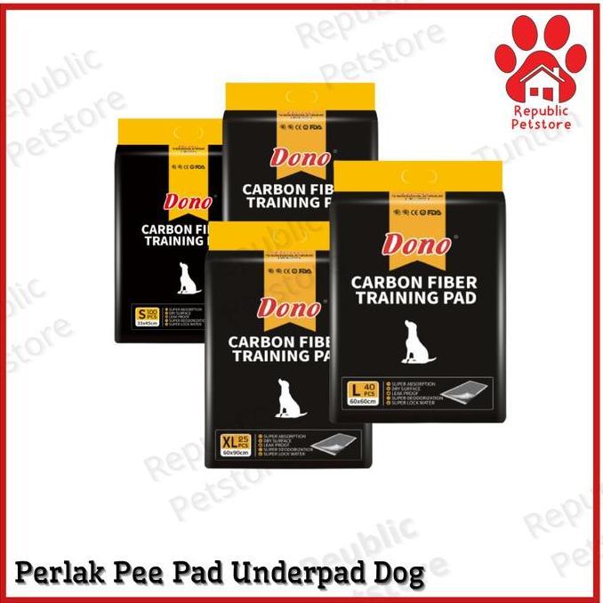 DONO Training Pads With Carbon Perlak Underpad Dog