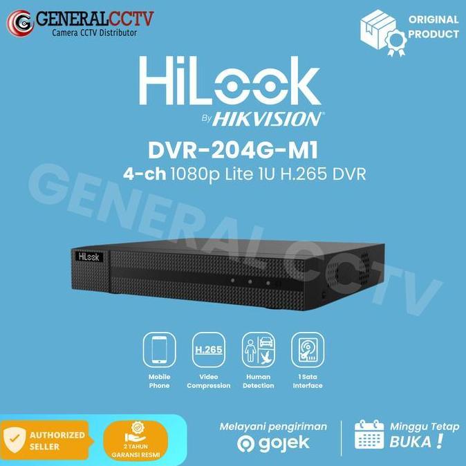 Hilook Dvr-204G-M1 Dvr 4 Channel Hilook Turbo Hd Audio Dvr