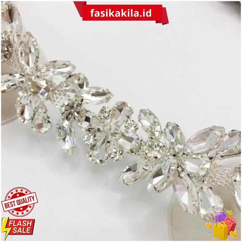 Diamond Payet Rankai Kristal Swarovski Payet Bridal Payet Belt Original Produk