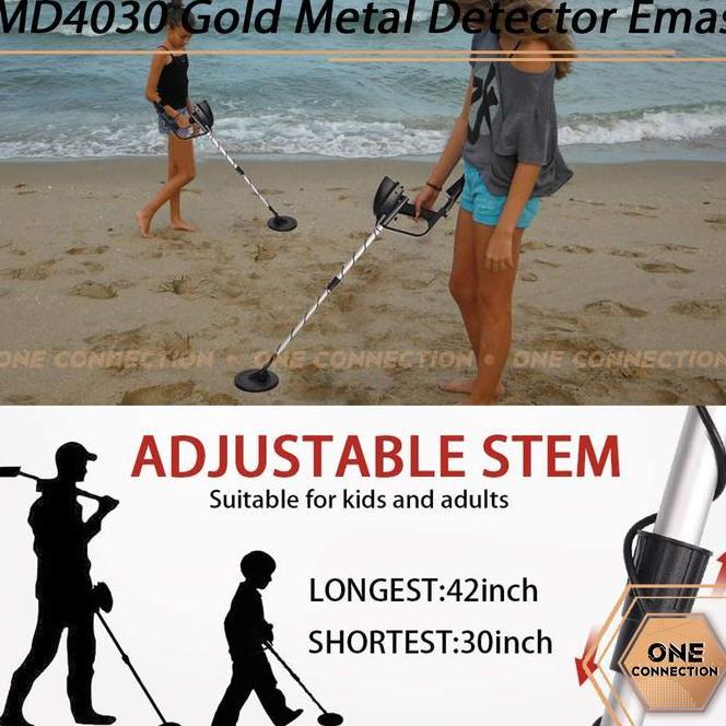 Md4030 Gold Metal Detector Emas Logam King Detektor Md-4030