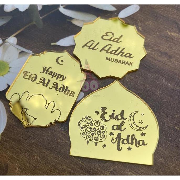 READY Tag Hampers Akrilik Idul Adha | Mini Topper Kue Eid Adha