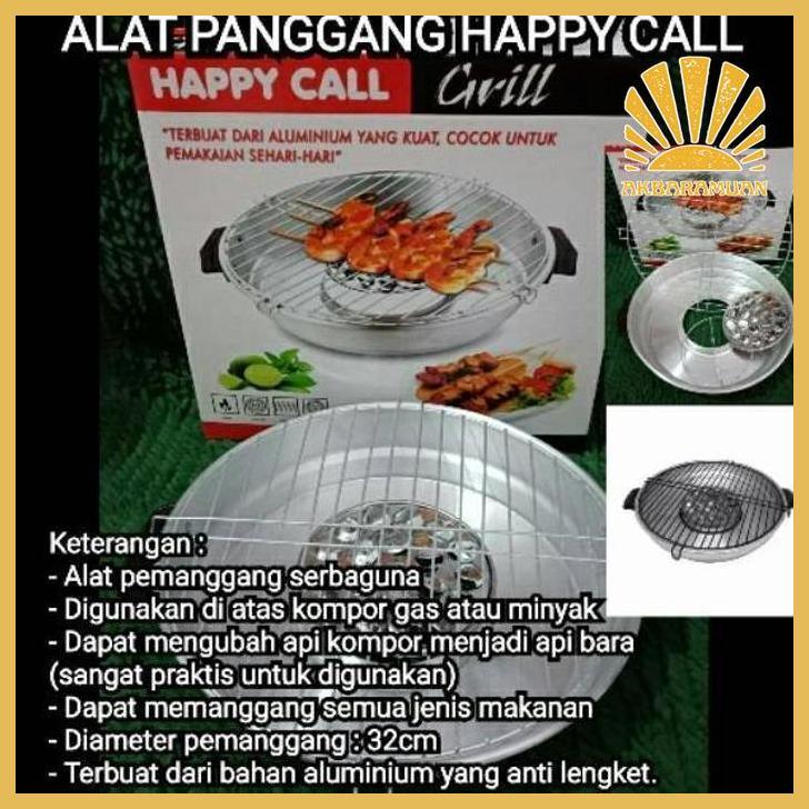 fb-4 ALAT PANGGANG HAPPY CALL BULAT/ PANGGANGAN PORTABLE/ LGI Viral