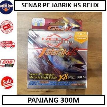 Senar PE Jabrik HS Relix Nusantara PE 1 - ALAT PANCING - AKSESORIS