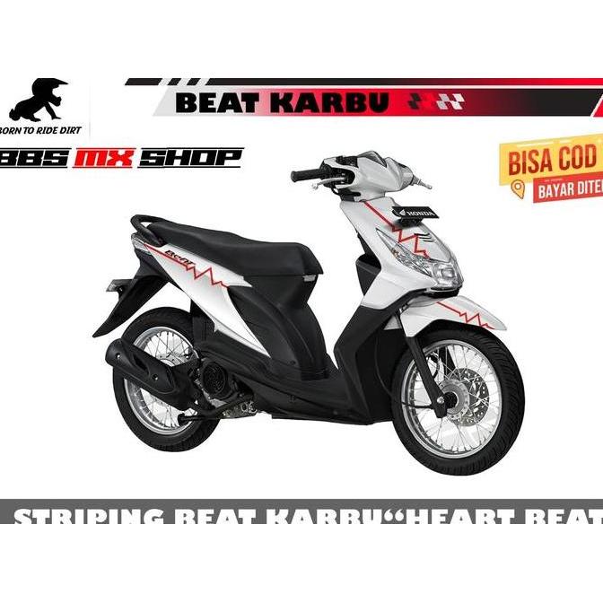 STRIPING BEAT KARBU HEART BEAT Motorcycle