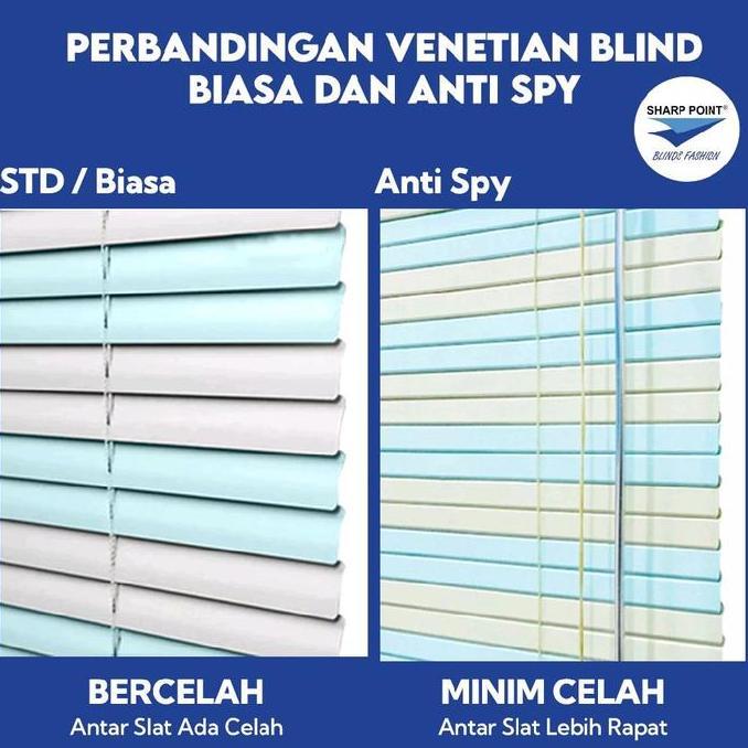 NEW FORHOM TIRAI JENDELA GORDEN JENDELA PVC VENETIAN BLIND KEREI JENDELA TIRAI GULUNG 40X180 60X180 