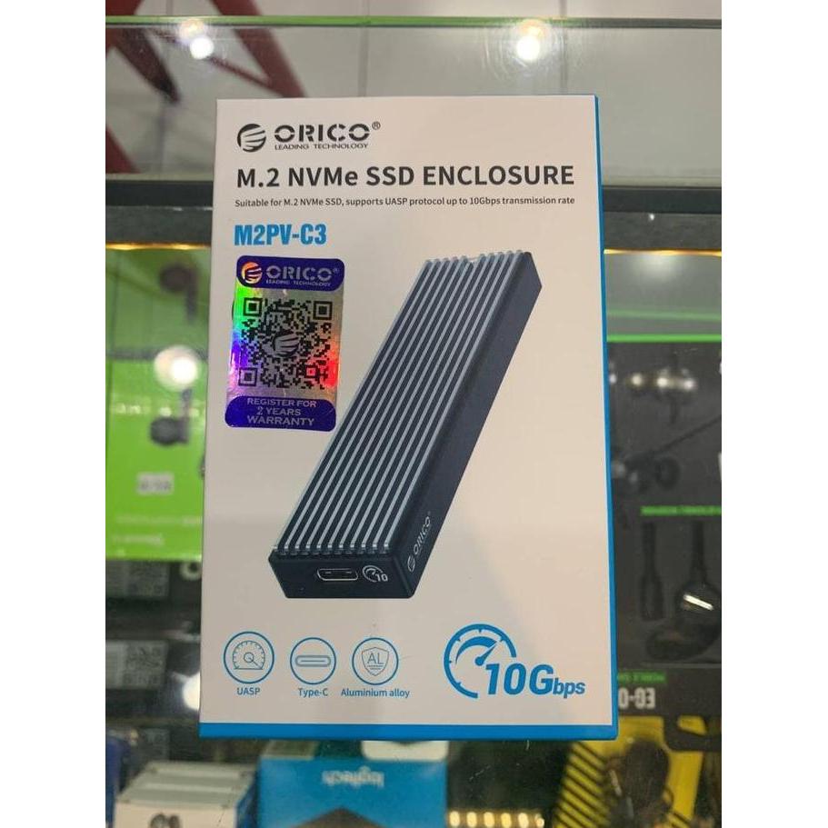 ORICO M.2 NVMe SSD Enclosure - M2PV-C3