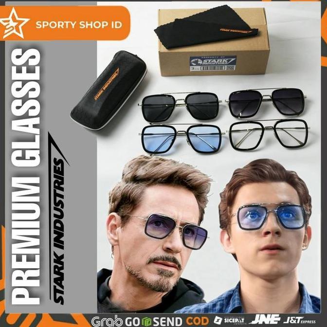 KACAMATA TONY STARK INFINITY WAR / KACAMATA PETER PARKER SPIDERMAN FFH
