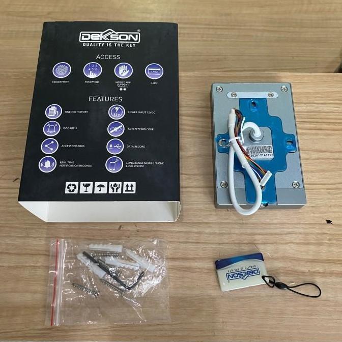 ELECTRONIC LOCK DEKKSON ELC 9318 MF PASS BT RF08