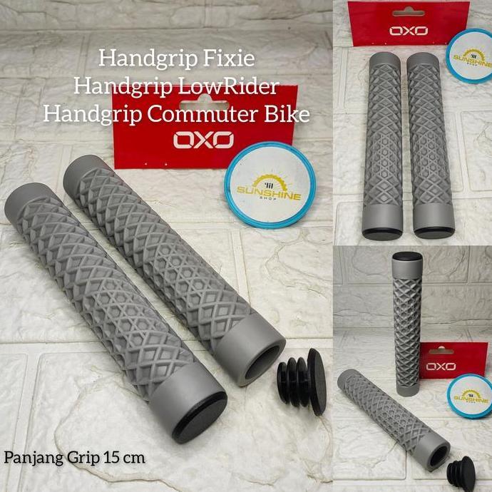 Handgrip Sepeda Fixie Lowrider Commuter Bike Handpad Karet Panjang OXO