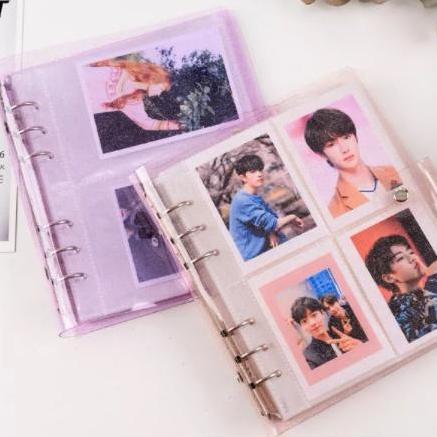 Binder A6 Wide Photo Album Binder Album + 25 lembar inner sleeve 4P murah