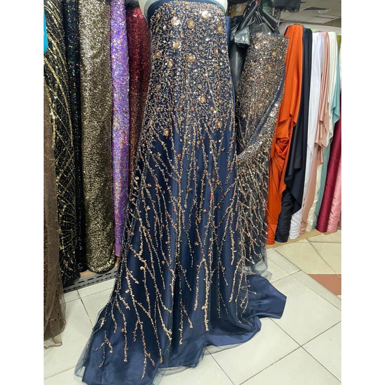 Bahan kain full payet squin/squin payet/kebaya wanita
